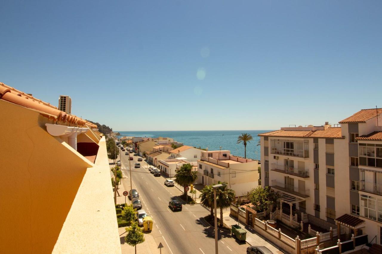 A View Of The Beach Duplex Málaga Eksteriør billede